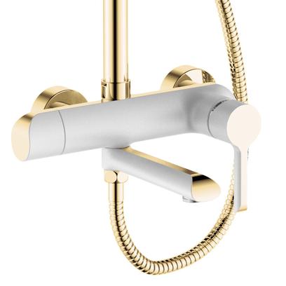 Duschgarnitur REA MELIA  WHITE GOLD