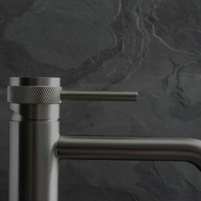 Baterie pentru baie Rea Lungo Grip Gun Grey low