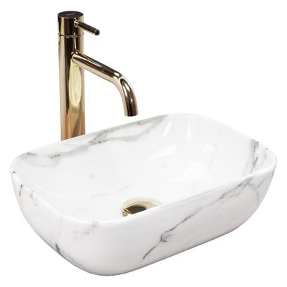 Lavabo sobre encimera REA Belinda Mini Shiny Aiax