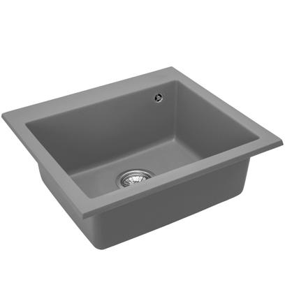 WEST XL gránit mosogató  grey