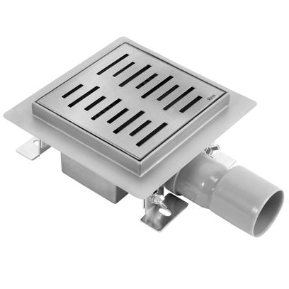 Drenaje lineal REA LINE 150x150 Nickel Brush