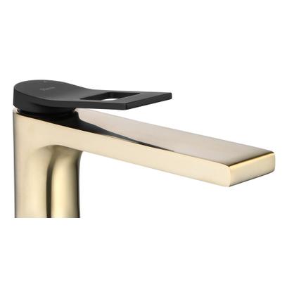 Baterie pentru baie REA SOUL Gold mat black  High