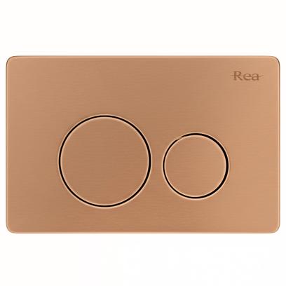 WC öblítő gomb Rea I K011A-Q Copper Brush