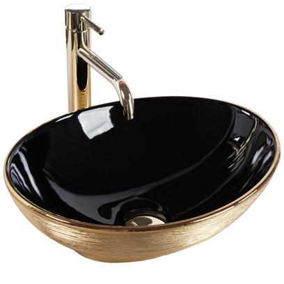Lavabo sobre encimera Rea Sami Brush Rose Gold