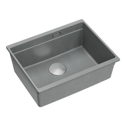 гранитна мивка Logan 100 Grey Metallic