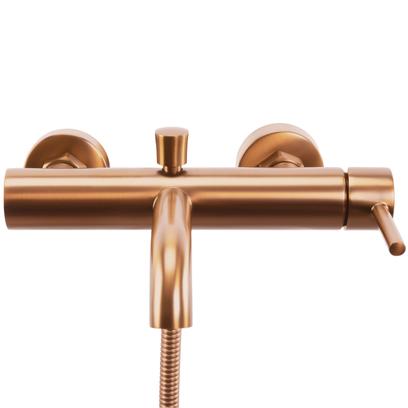 Wannenarmatur Rea Lungo Copper Brush