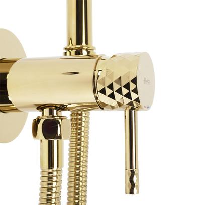 Baterie bideu  Lungo Loop Diamond Gold