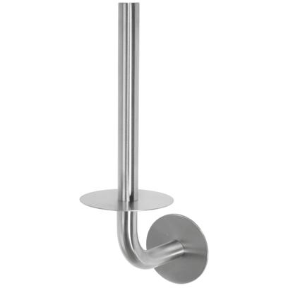 Falra szerelhető wc papír tartó Nickel brush INOX 322220 DUO