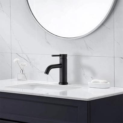 Baterie pentru lavoar Rea Graf Black low