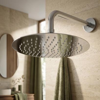 Kerek esőztető zuhanyfej REA JS-P014 30cm Chrome