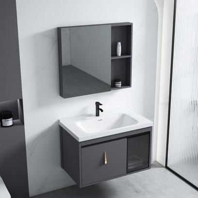 Fürdőszobabútor szett mosdóval Paris 60cm Grey