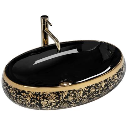 Lavoar pe blat Rea Meryl Black / Gold
