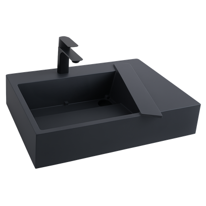 Lavabo de conglomerado  Archi 90 CM Grey MATT