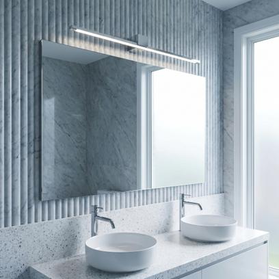 Fürdőszobai fali LED lámpaSWE042-1W 80 cm Chrome
