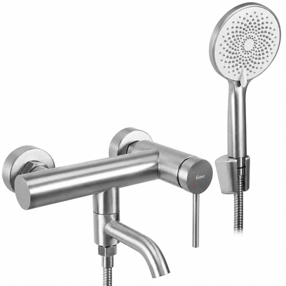 Baterie pentru cadă REA Clif Brush Nickel