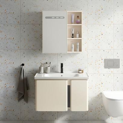 Комплект мебели за баня с мивка Tula 60cm Beige