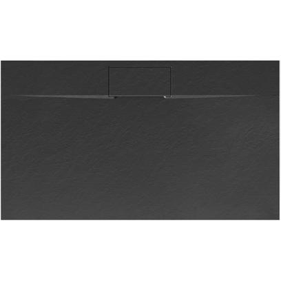 Brodzik prysznicowy Bazalt Long Black 80x120
