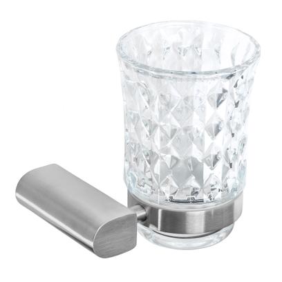 Fürdőszobai pohár Brushed Nickel 322224