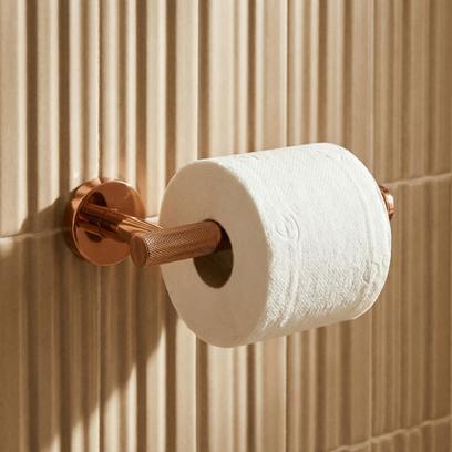 Falra szerelhető wc papír tartó 6611 Modern Copper