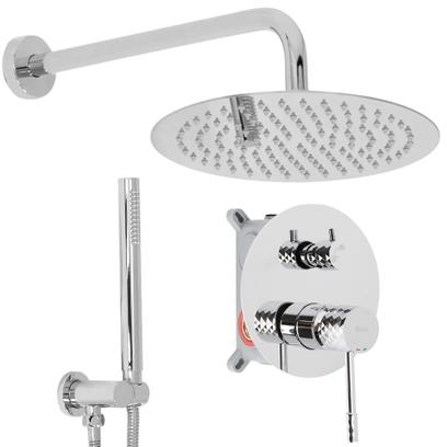 Rea Lungo Diamond paslēpts dušas komplekts Chrome + BOX
