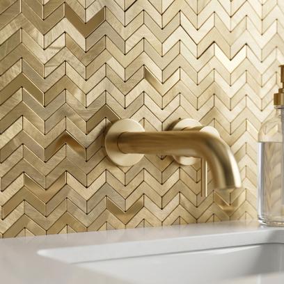 Mosaico REA P14453A Brush Gold