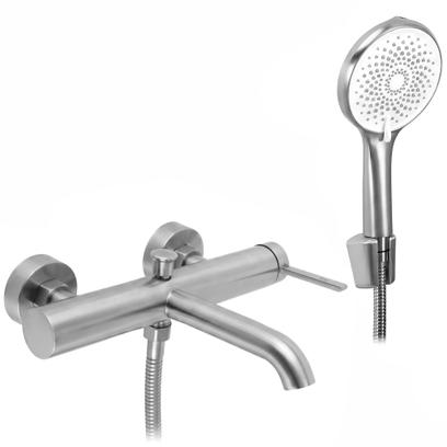 Rubinetto da vasca REA Rivo Brush Nickel