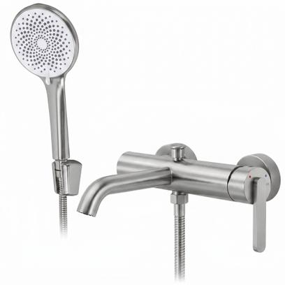 Смесител за вана Rea Ontario Side Brush Nickel