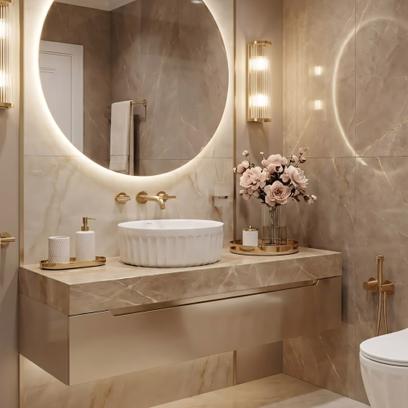 Lavabo sobre encimera Rea DUO
