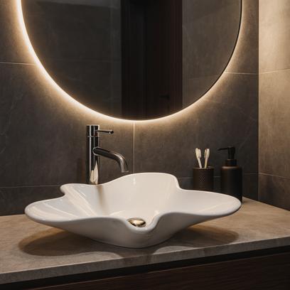 Lavabo sobre encimera Rea IZOLDA