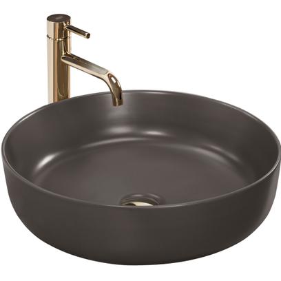 Lavabo sobre encimera Rea Elma Ciepły Grey Mat
