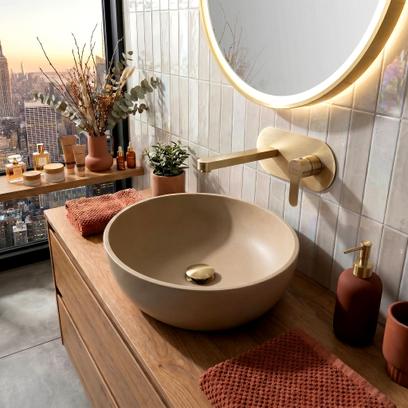 Unterputz Armatur REA Arcos Brush Gold