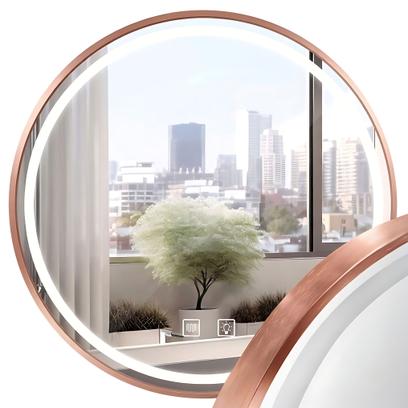 LED seinapeegel 90cm MMJ BRUSH COPPER