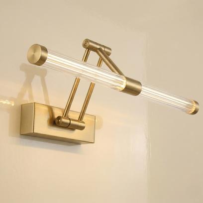 Fürdőszobai fali LED lámpa APP1899-1W 40cm BRUSH GOLD