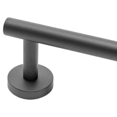 Fürdőszoba fogas Gun Black 322232A LEO