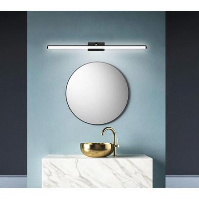 LED FÜRDŐSZOBA LÁMPA TÜKÖR fölötti 12W 50cm APP373-1W Fekete