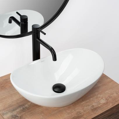Lavoar pentru blat REA Royal Mini White