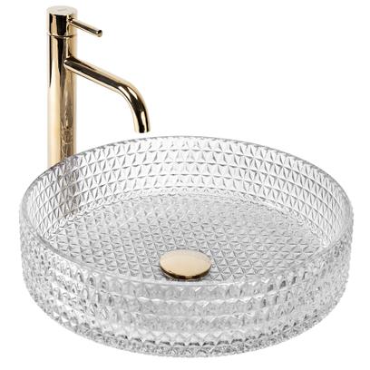 Pultos mosdókagyló Rea Cristal Transparent 39