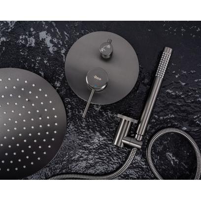 Set de dus incastrat Rea Lungo Grip Gun Grey  + BOX