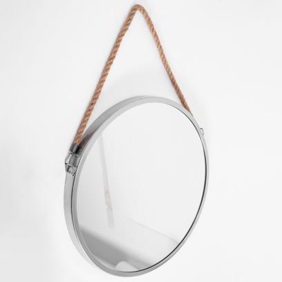 Tükör kerek 40CM silver KLMH-0410S-1