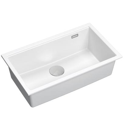 гранитна мивка Logan 110 White