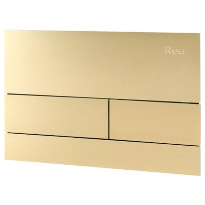 WC öblítő gomb Rea T Gold Brush