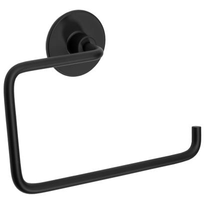 Falra szerelhető wc papír tartó Black 322204 NER