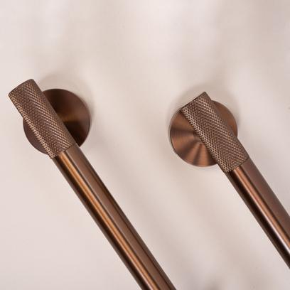 Fürdőszoba fogas 6603 Modern Brush Copper