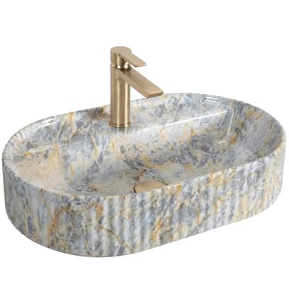 Kriauklė stalviršio Rea Marcela 60 Ruststone