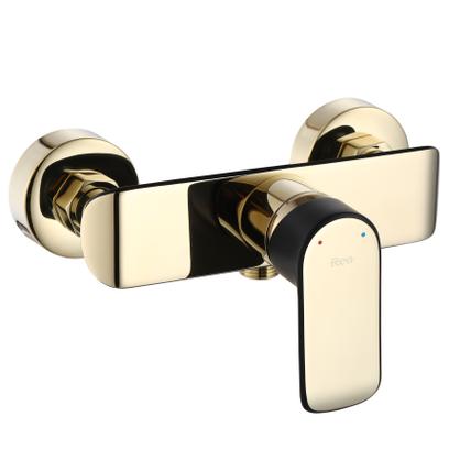 Baterie de duș REA Bloom Black Gold