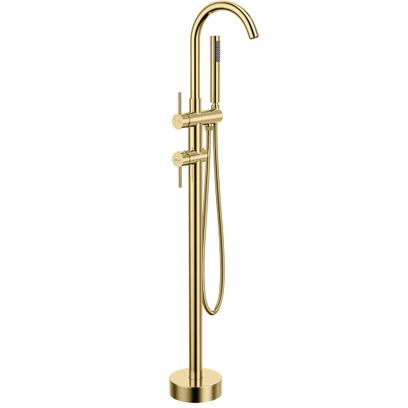 Baterie pentru cada Freestanding Rea Lungo Ortis Auriu Gold