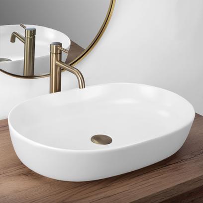 Lavoar pe blat Rea CLEO 61 WHITE MATT