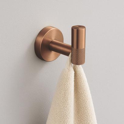 Fürdőszoba fogas 6606 Modern Brush Copper