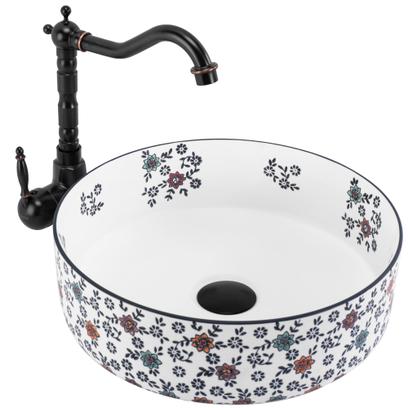 Lavabo sobre encimera Rea Stefania Fiori