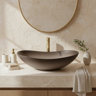 Lavabo sobre encimera Rea Royal Ombre